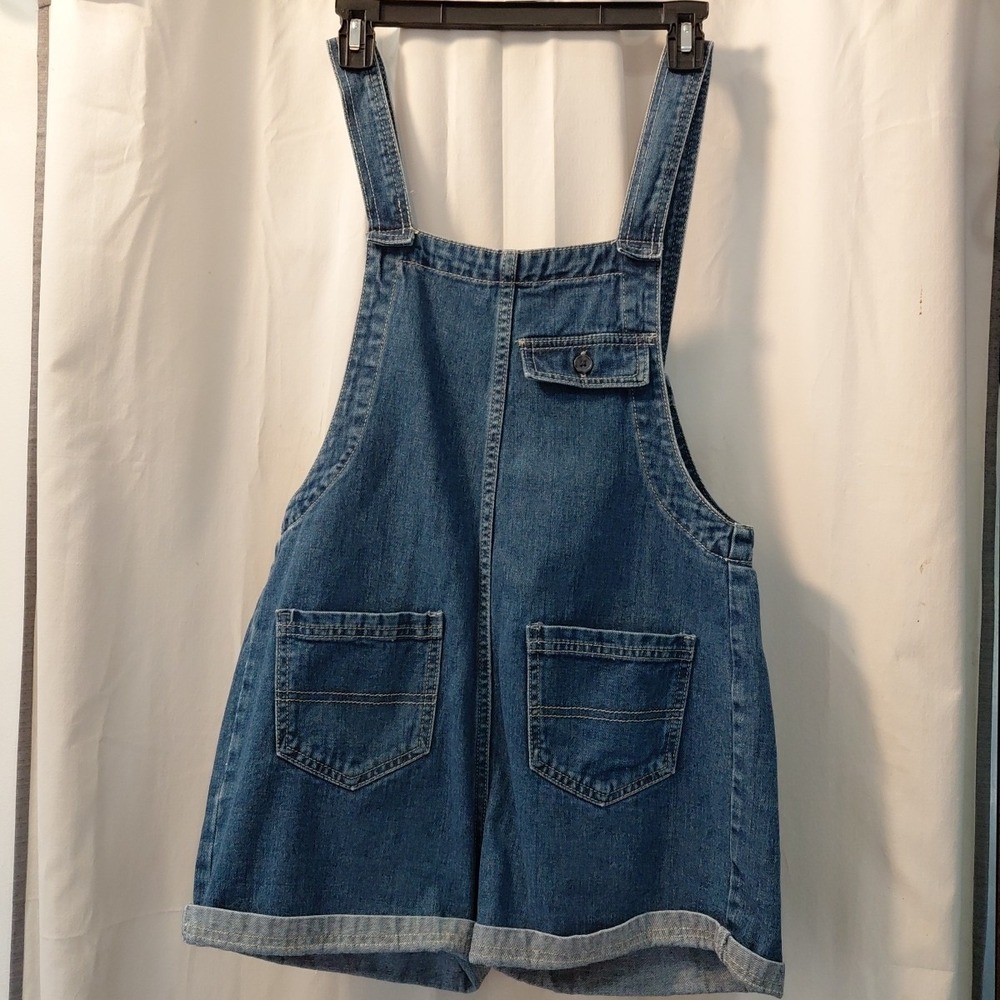 Womens‎ 90s Y2k Demin Shortalls  Size 26 Cochella Festival